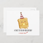 おもしろい引用文:誕生日 ポストカード (正面/裏面)