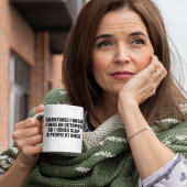 おもしろい引用文、8人を同時に平手打ち コーヒーマグカップ