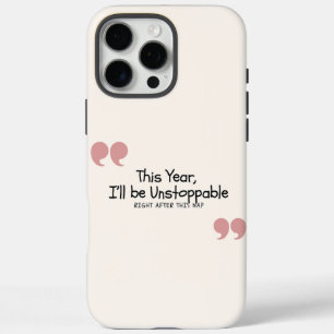 おもしろい引用文 iPhone 16 PRO MAXケース