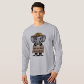 おもしろい引用文 Tシャツ (正面フル)