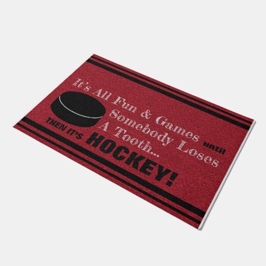 おもしろい引用文Hockey Mat, Sportsについて ドアマット (アングル)