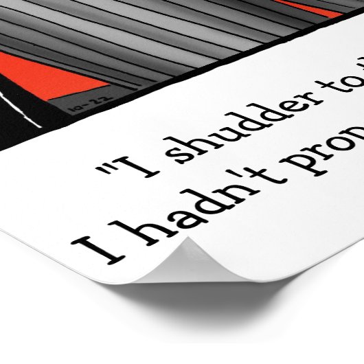 おもしろい引退ユーモアのポスター ポスター (角)