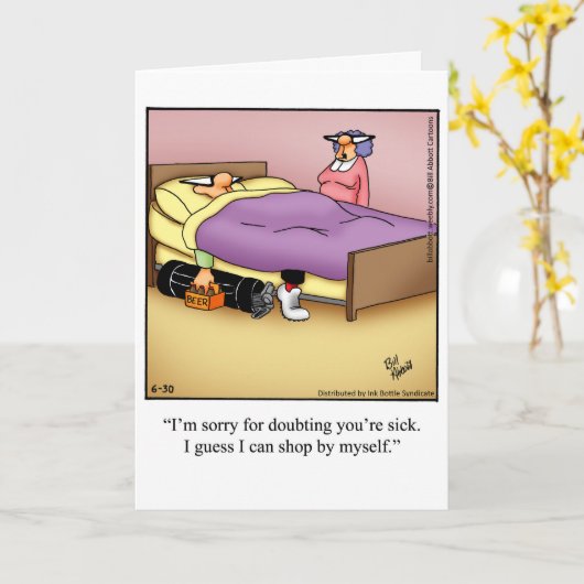 おもしろい引退用ユーモアあいさつカード「斑点」 カード (黄色い花)