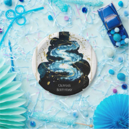 おもしろい彗星宇宙誕生日 ペーパープレート