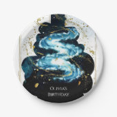 おもしろい彗星宇宙誕生日 ペーパープレート (正面)