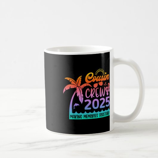 おもしろい従姉妹クルー2025夏グループMaking Memorie コーヒーマグカップ (右)
