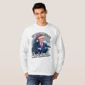 おもしろい得クリスマスの切り札 Tシャツ (正面フル)