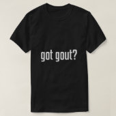 おもしろい得Goutポディアトリ医学ポディアトリストドクター Tシャツ (デザイン正面)