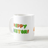 おもしろい復活祭。イースターギフトマグ子供へ マグカップ (正面左)