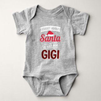 おもしろい忘れSanta/GigiベビーBodysuitについて ベビーボディスーツ