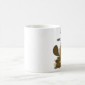 おもしろい忙しビーバーダムDIYホームまたはオフィスギフトティーまたは コーヒーマグカップ (中央)