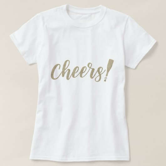 おもしろい応援!T-シャツ Tシャツ (デザイン正面)