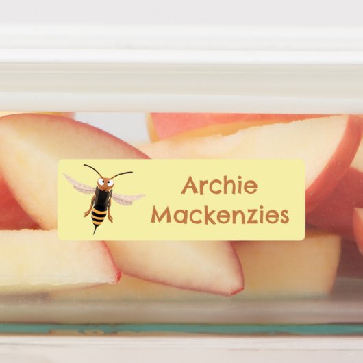 おもしろい怒の蜂パーソナライズされた車 ラベル (貼付)