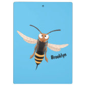 おもしろい怒イラストレーション クリップボード (裏面)