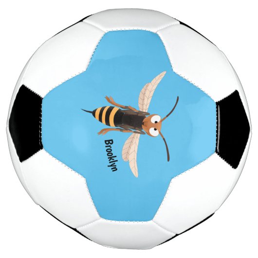 おもしろい怒イラストレーション サッカーボール (回転)