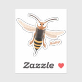 おもしろい怒イラストレーション シール (シート)