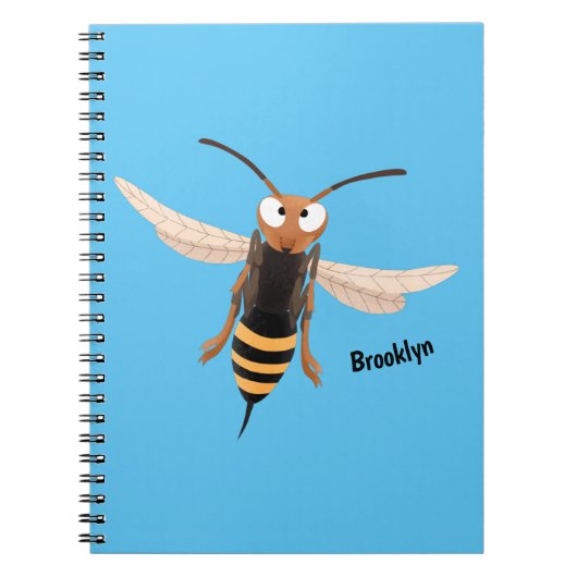 おもしろい怒イラストレーション ノートブック (正面)