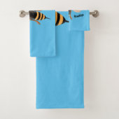 おもしろい怒イラストレーション バスタオルセット (インサイチュ)