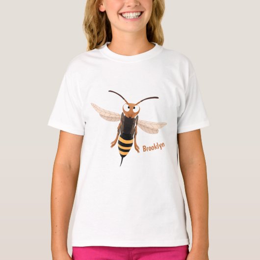 おもしろい怒イラストレーション Tシャツ (正面)
