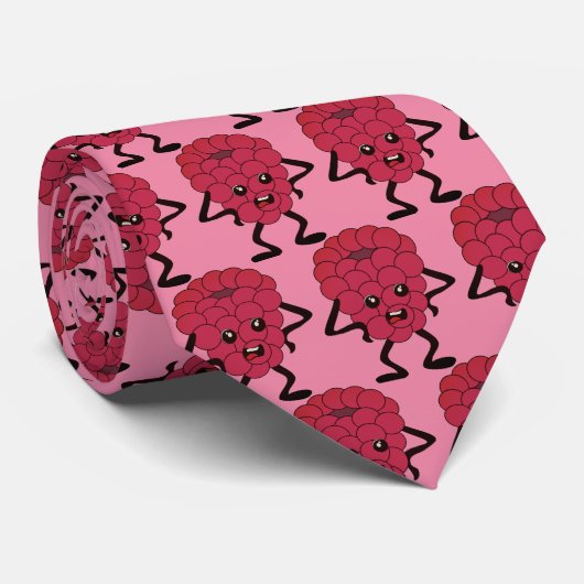 おもしろい怒ラズベリー漫画 – アンチかわいい ネクタイ (ロール)