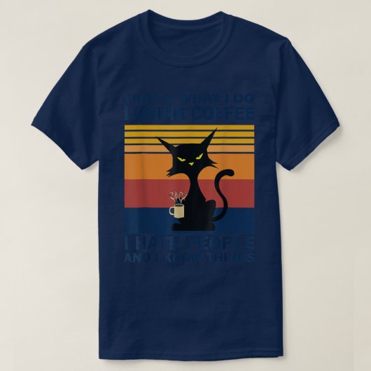 おもしろい怒喫茶 Tシャツ (デザイン正面)