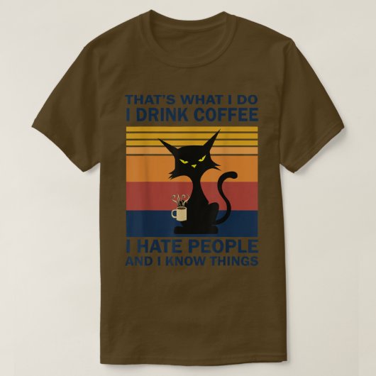 おもしろい怒喫茶Tシャツ Tシャツ (デザイン正面)