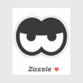 おもしろい怒漫画 シール (シート)