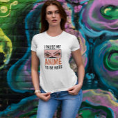 おもしろい怒目 Tシャツ