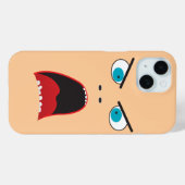 おもしろい怒顔 Case-Mate iPhoneケース (裏面 (横))