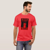 おもしろい怒Chef Tシャツ (正面フル)
