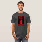 おもしろい怒Chef Tシャツ (正面フル)