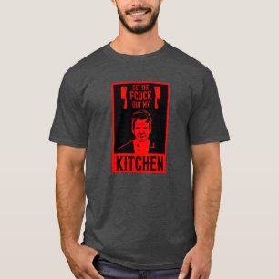 おもしろい怒Chef Tシャツ