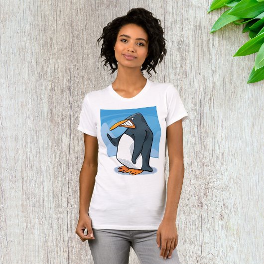 おもしろい怒Penguinマンガクールー Tシャツ