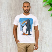 おもしろい怒Penguinマンガクールー Tシャツ