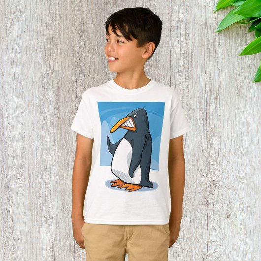 おもしろい怒Penguinマンガクールー Tシャツ