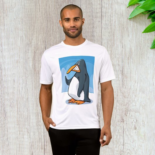 おもしろい怒Penguinマンガクールー Tシャツ