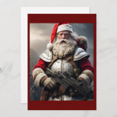 おもしろい怖いサンタリいけなスト シーズンカード (正面/裏面)