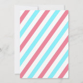 おもしろい性リビールパーティの招待状 招待状 (裏面)