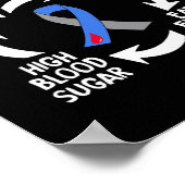 おもしろい性糖尿病ライフサイクル糖尿病認識度ギフト ポスター (角)