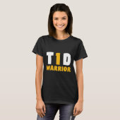 おもしろい性糖尿病1型糖尿病認識度T1d引用文 Tシャツ (正面フル)