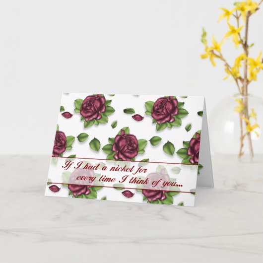 おもしろい恋しく思のカード カード (黄色い花)