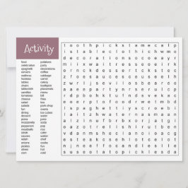 おもしろい恋しく思のYouアクティビティ 案内状