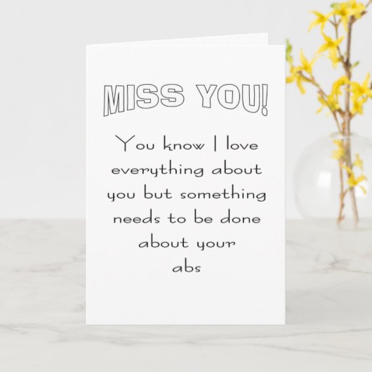 おもしろい恋しく思君 カード (黄色い花)