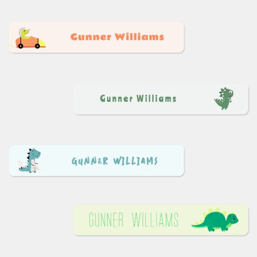 おもしろい恐竜の学校名ラベル ラベル (グループ)