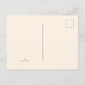 おもしろい恐竜の新学期バスの少年誕生日 インビテーションポストカード (裏面)