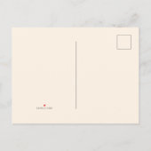 おもしろい恐竜の新学期バス少年誕生日 インビテーションポストカード (裏面)