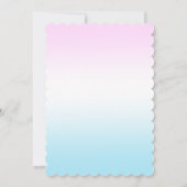 おもしろい恐竜トラクタートラック誕生日パーティーDIY名 招待状 (裏面)