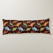 おもしろい恐竜模様 ボディピロー (裏面)