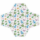 おもしろい恐竜葉 サッカーボール (フラット)