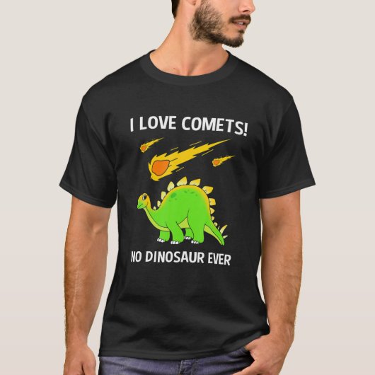 おもしろい恐竜 Tシャツ (正面)